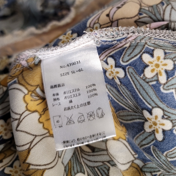 Sue-Marri Japanese Plus-size 2-Piece Shirt and Shorts set - Picture 5 of 10